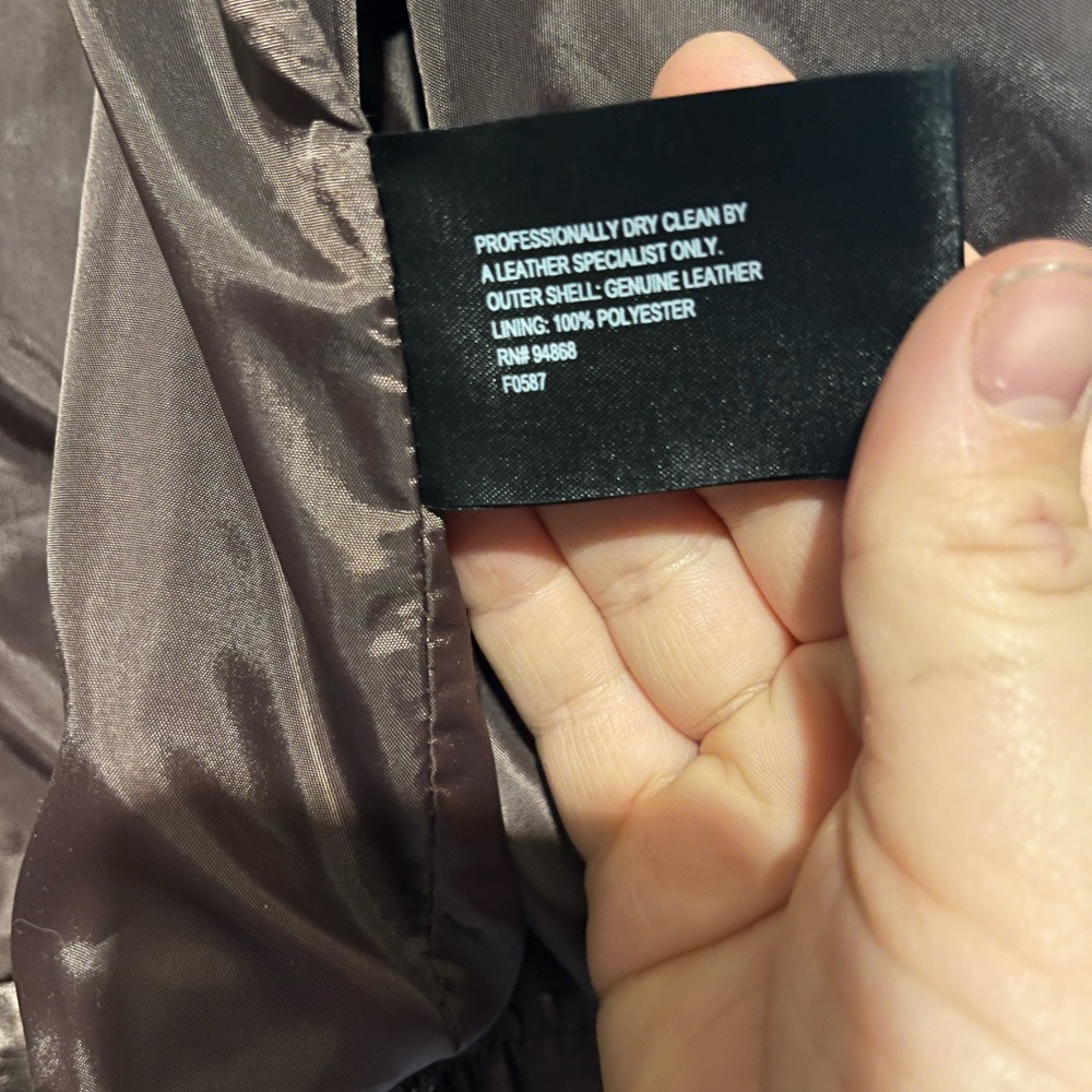 Bernardo genuine leather jacket - Picture 7 of 8